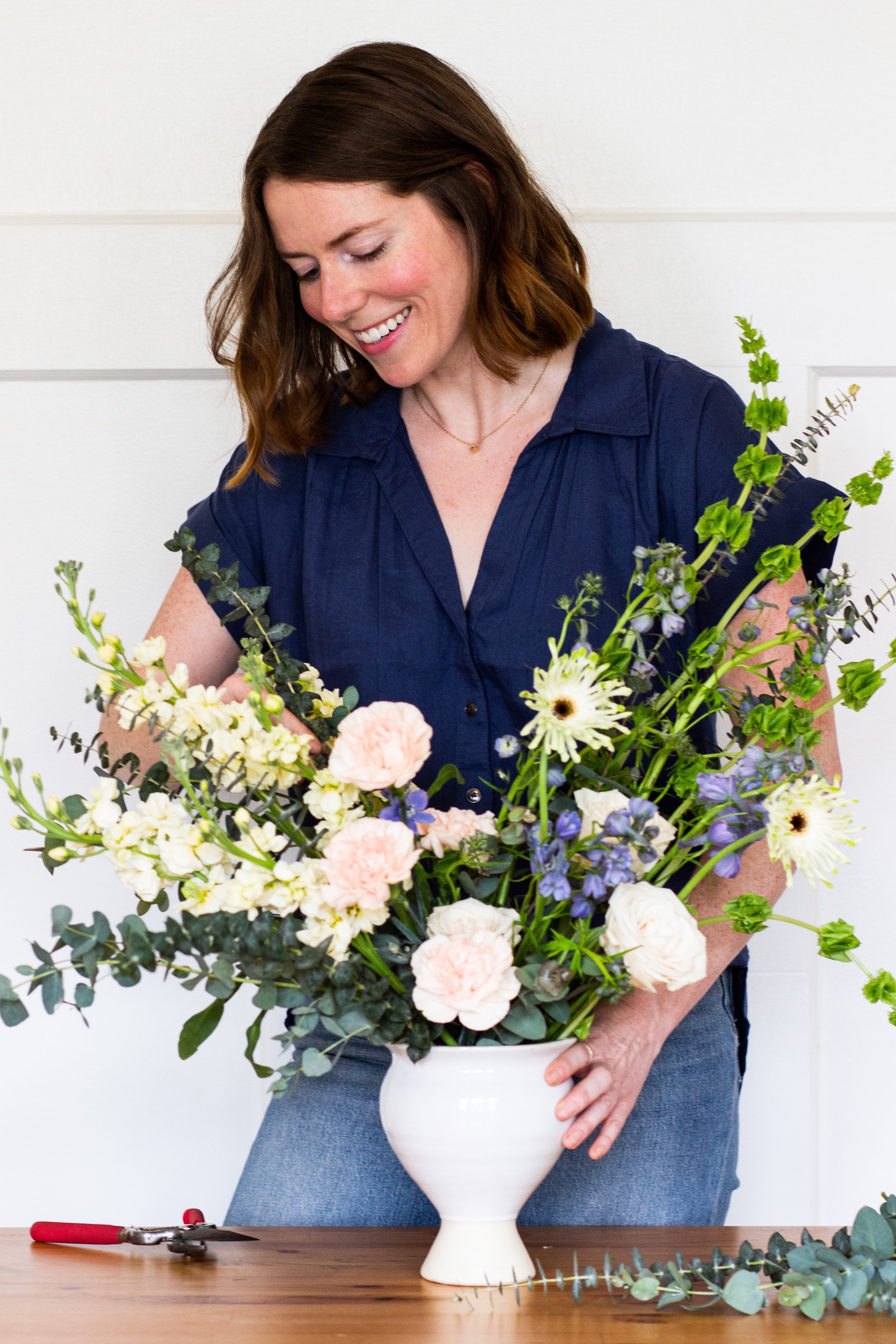 Arranging Flowers
